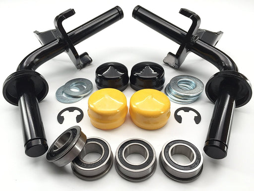 Steering Rebuild Kit includes Spindles Tie Rods Sector fits John Deere LA Series – view 2