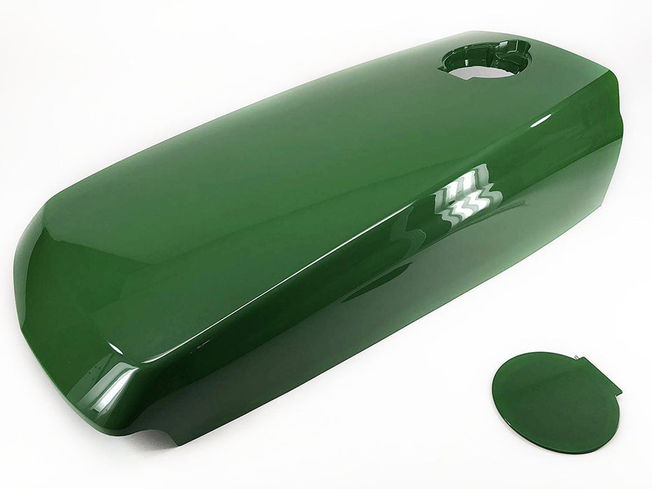 Hood with Fuel Door Replaces LVU12063 Fits John Deere 4500 4510 4600 4610 4700