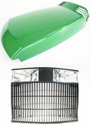 Hood and Grille Replaces John Deere AM132526 M110378 Fits LX172 LX176 GT242