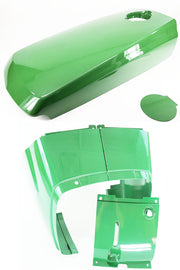 Hood And Fuel Door Cowl Set Fits John Deere 4500 4600 4700 Compact Tractor