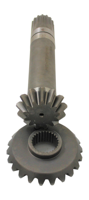 Gearbox Shaft and Pinion Compatible With John Deere MX5 MX6 Replaces DE19106