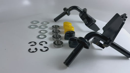 Steering Spindle Kit Compatible With John Deere AUC10012 AUC10011 AM127304 – product video