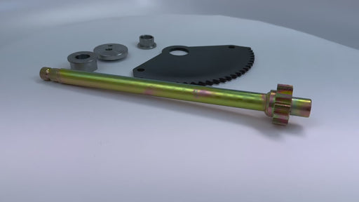 Steering Shaft Sector Plate Fits Toro 106-8262 110391 109189 111418 72000 Series – product video